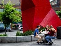 Students in Downtown Seattle